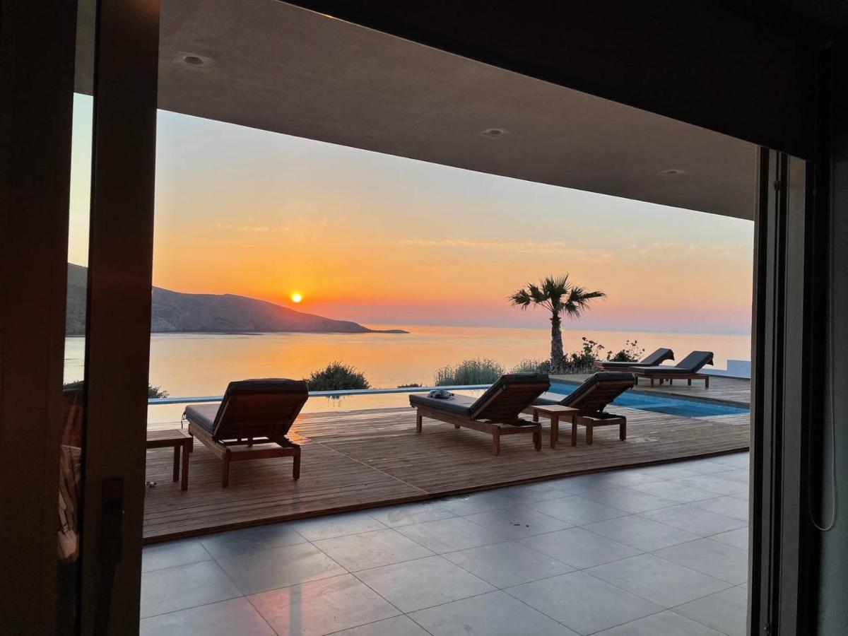 Rock Bay Villas - Luxury Villas In Crete Agia Pelagia  Exterior foto